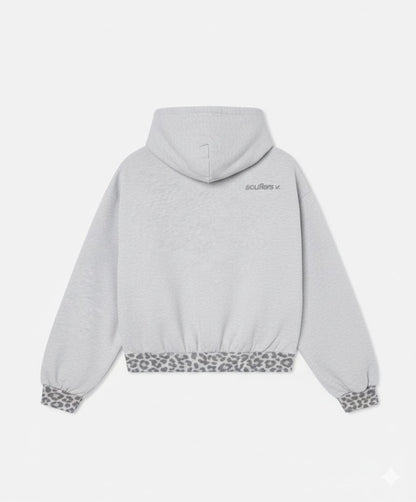 Leo Grey Melange Hoodie